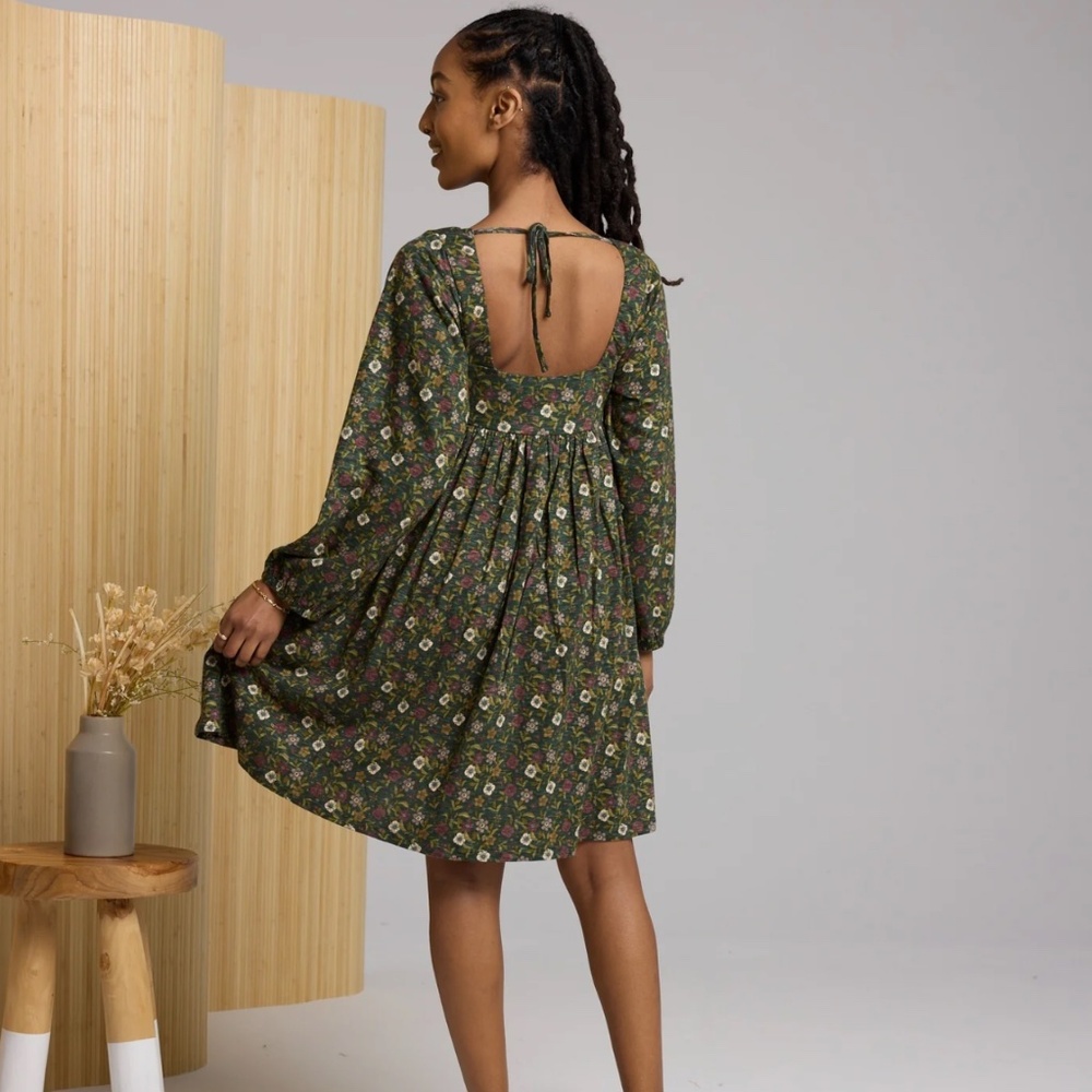 NEW! Known Supply Ambrose Forest Bloom Mini Dress Size Small NWT! - Picture 2 of 14